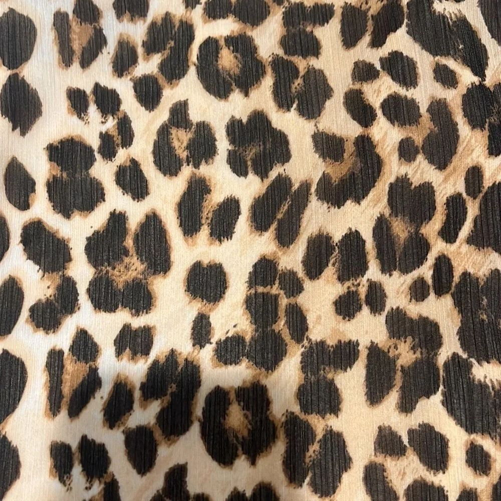 LIMITED Leopard Print Mini Skirt size 12 - Picture 5 of 8